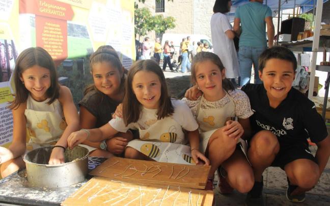 La feria de San Martín pone ritmo y sabor a Bergara