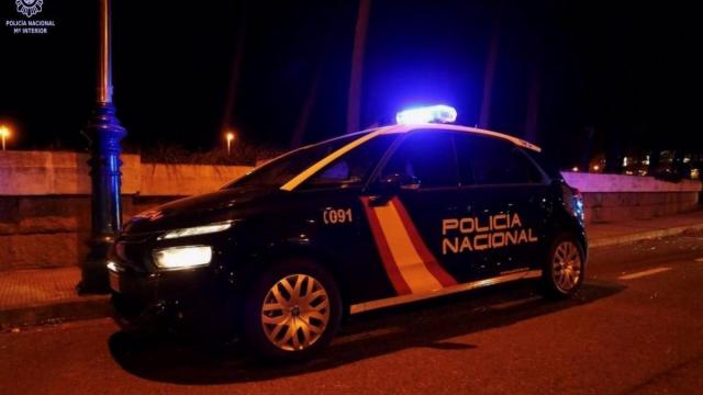 Un vehículo de la Policía Nacional.