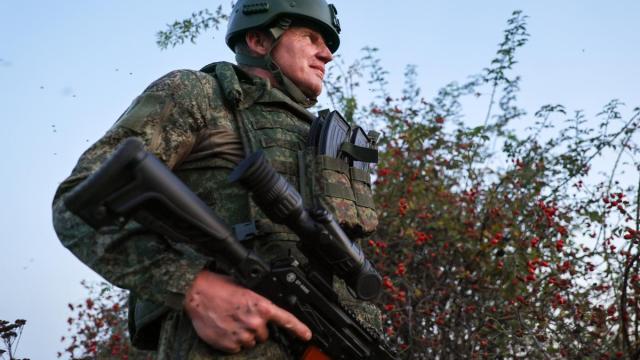 Un soldado ruso, en una imagen de archivo.