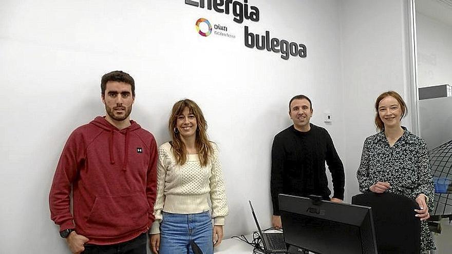 Aranberri, Elorza, Igartua y Álvaro en la presentación. | FOTO: A.D.