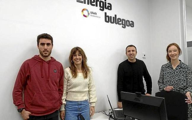 Aranberri, Elorza, Igartua y Álvaro en la presentación. | FOTO: A.D. Aranberri, Elorza, Igartua y Álvaro en la presentación. | FOTO: A.D.