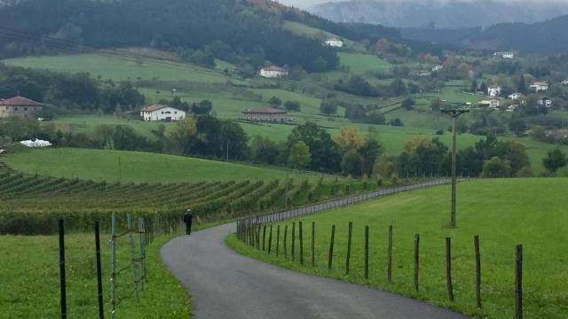 Una imagen general del entorno rural de Oñati. / N.G. Una imagen general del entorno rural de Oñati.