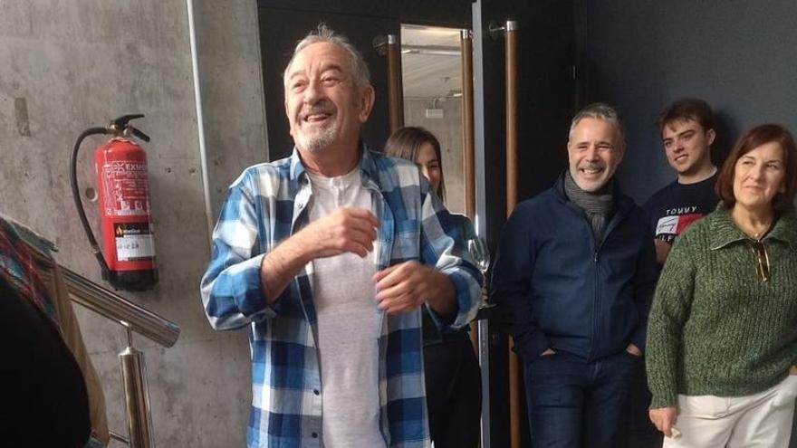 Karlos Arguiñano en su bodega de Aia