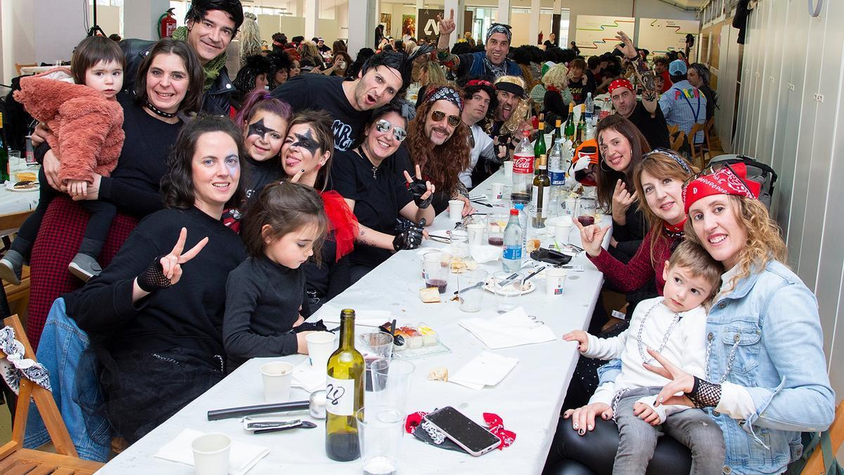 Comida de carnavales del pasado año.