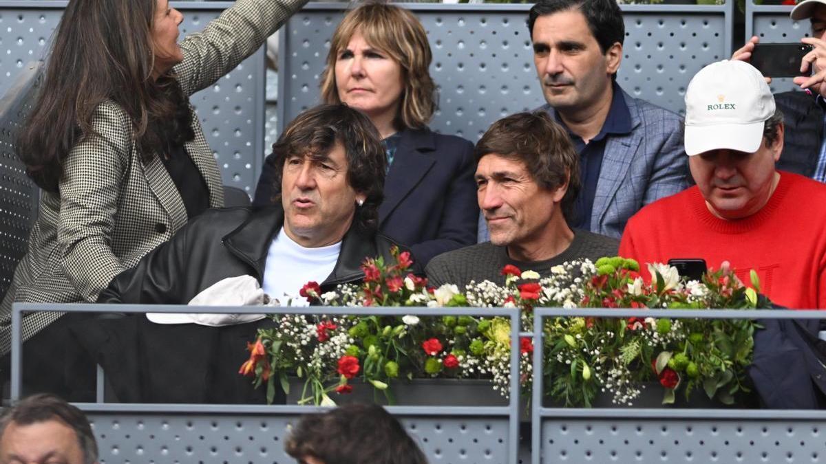 A los hermanos Salinas los vemos de vez en cuando en distintos eventos. Fue el caso de su aparición en el Mutua Madrid Open.