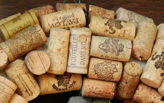 Corchos de vino