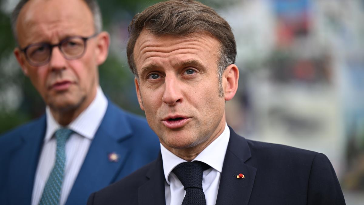 El presidente de Francia, Emmanuel Macron