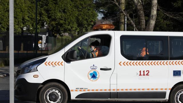 Vehículo del servicio de emergencias de Galicia