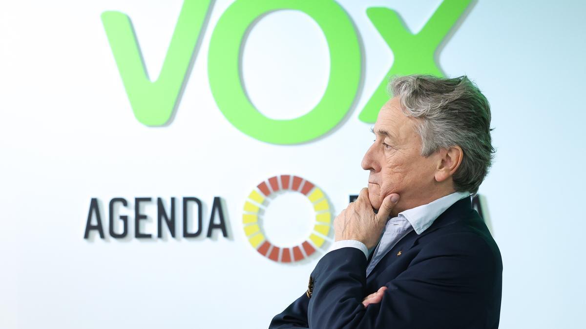 El europarlamentario de VOX Hermann Tertschh