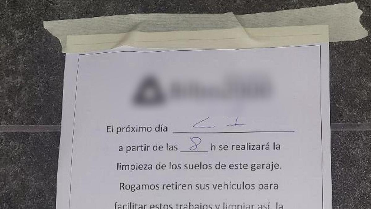 Los vecinos aprovecharon la notificación para hacer una reclamación a la empresa.