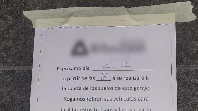 Los vecinos aprovecharon la notificación para hacer una reclamación a la empresa.