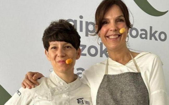 Aitziber Aizpuru y Anne Otegi ofrecerán consejos sobre nutrición y cocina a los asistentes, mientras elaboran distintas recetas.