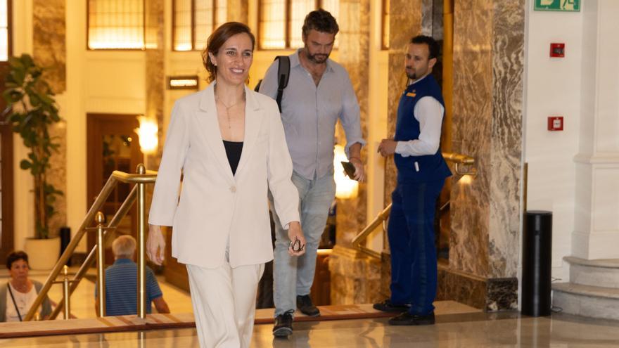La ministra de Sanidad, Mónica García.