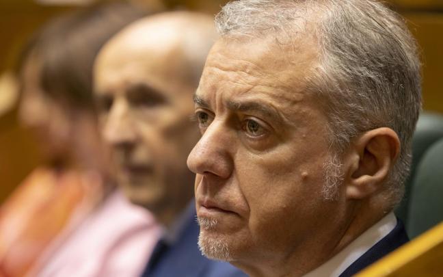 El lehendakari, Iñigo Urkullu, en el Parlamento Vasco