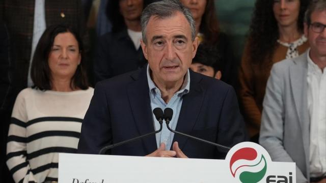 El presidente del EBB, Aitor Esteban.