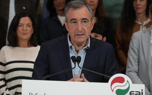 El presidente del EBB, Aitor Esteban.