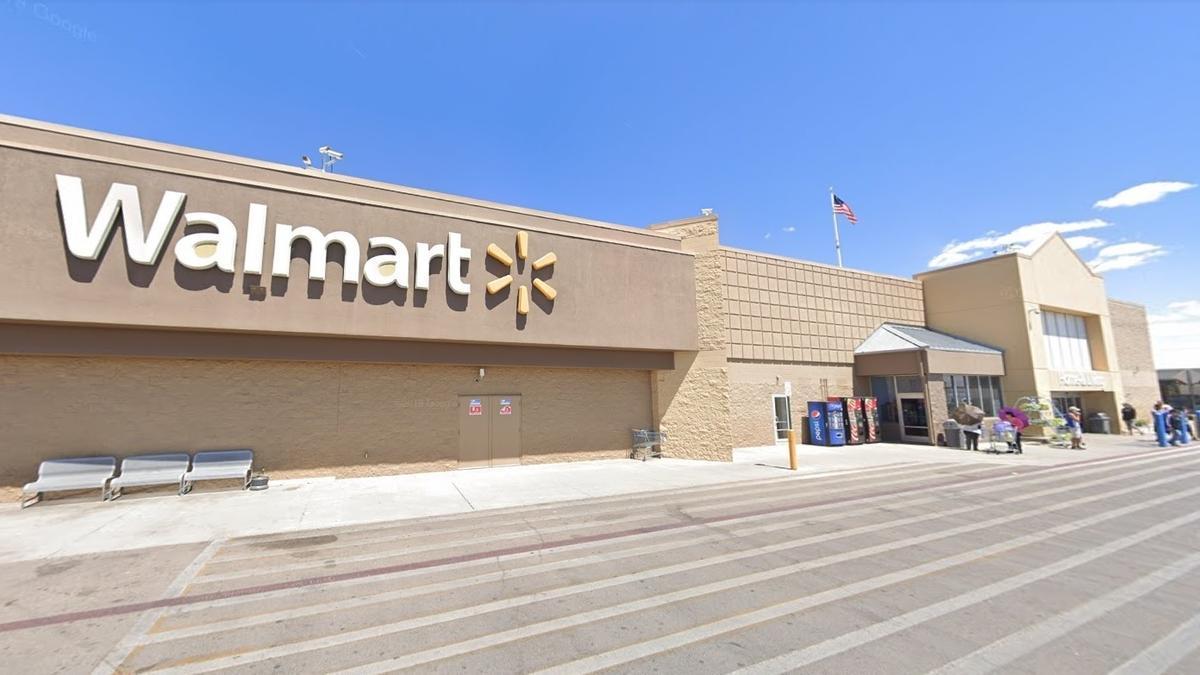 Grandes almacenes de Walmart en el El Paso.