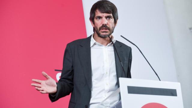 El ministro de Cultura, Ernest Urtasun, durante una rueda de prensa de Sumar / EP El ministro de Cultura, Ernest Urtasun, durante una rueda de prensa de Sumar