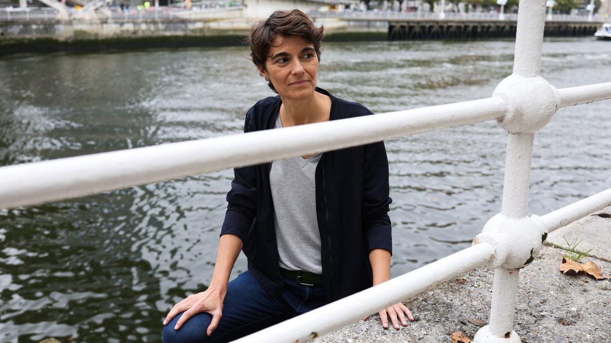 Rosa Martínez posa para la entrevista.