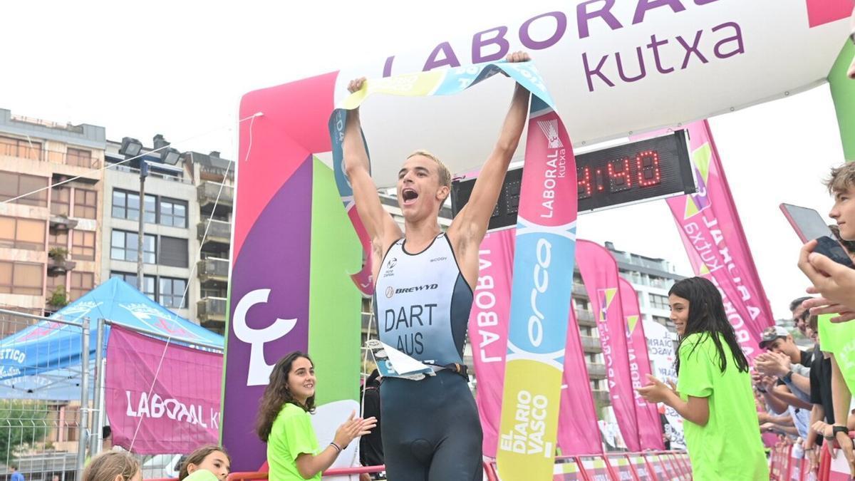 Oscar Dart, el ganador de 2023. ARNAITZ RUBIO