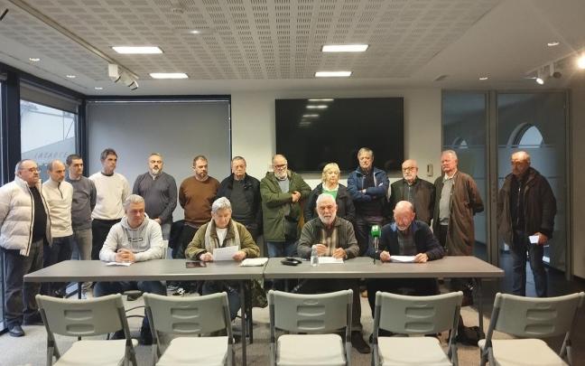 Extrabajadores y miembros del Comité de Empresa.