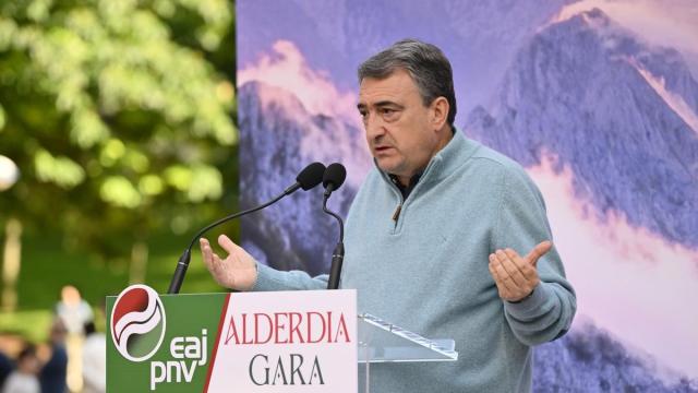 El presidente del EBB, Aitor Esteban. / Oskar González El presidente del EBB, Aitor Esteban.