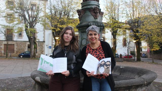 Madre e hija sumergen al lector en el mágico universo de los cuentos. Izar, que es diseñadora gráfica, se encarga de las ilustraciones, y Lukene de hilvanar el hilo narrativo.
