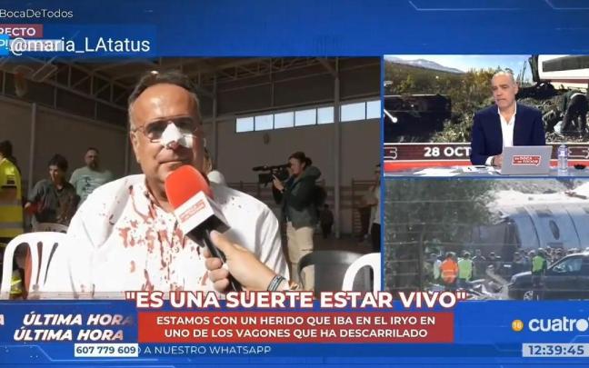 Un superviviente del accidente de Urda pone límites a Nacho Abad: 
