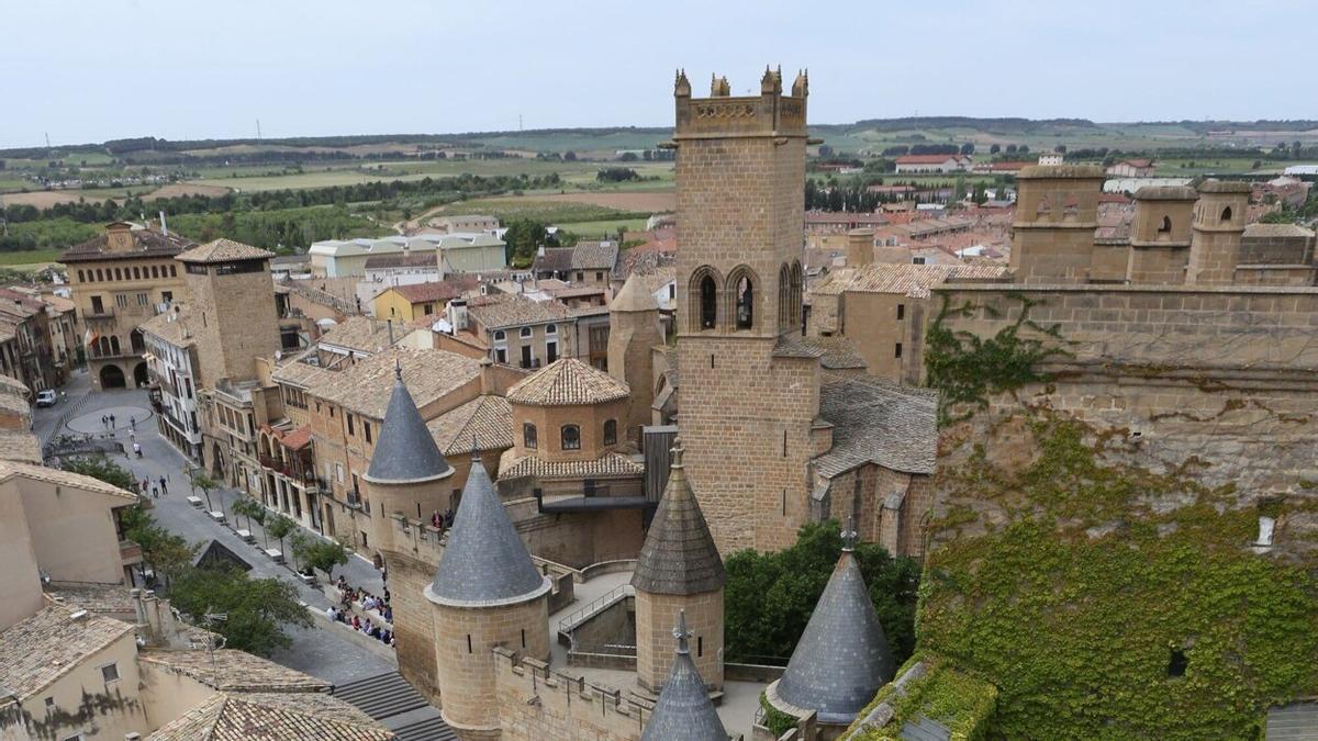 El Palacio Real de Olite.
