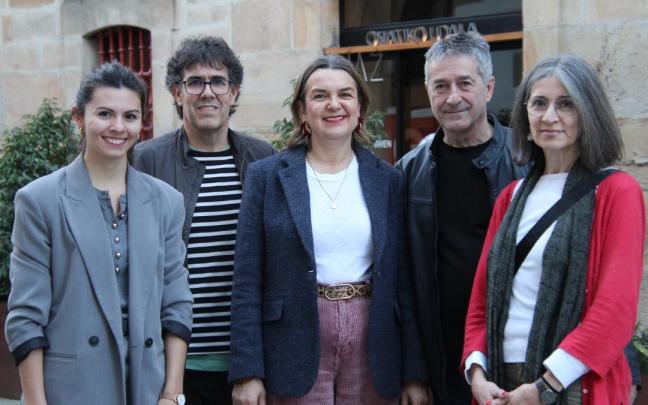 Ediles del grupo municipal del PNV de Oñati.