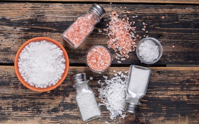 Tipos de sal.