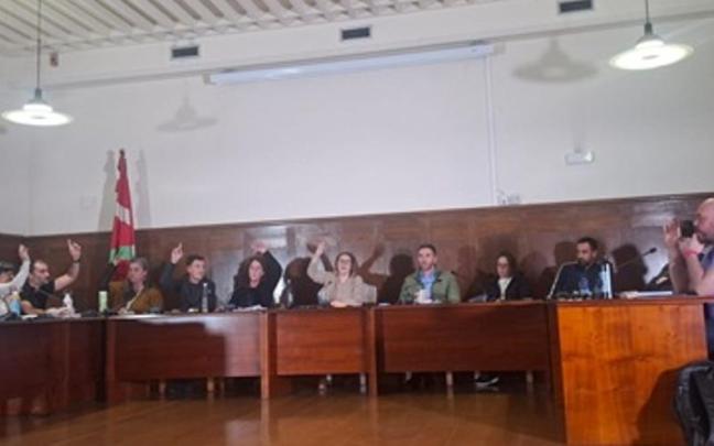 El PNV voto en contra