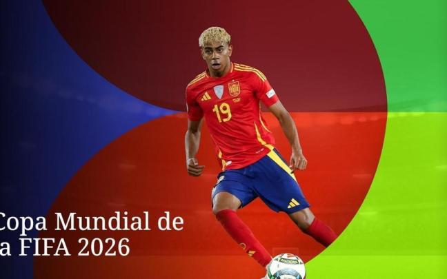 Imagen publicitaria de la retransmisión del Mundial de 2026 en RTVE.