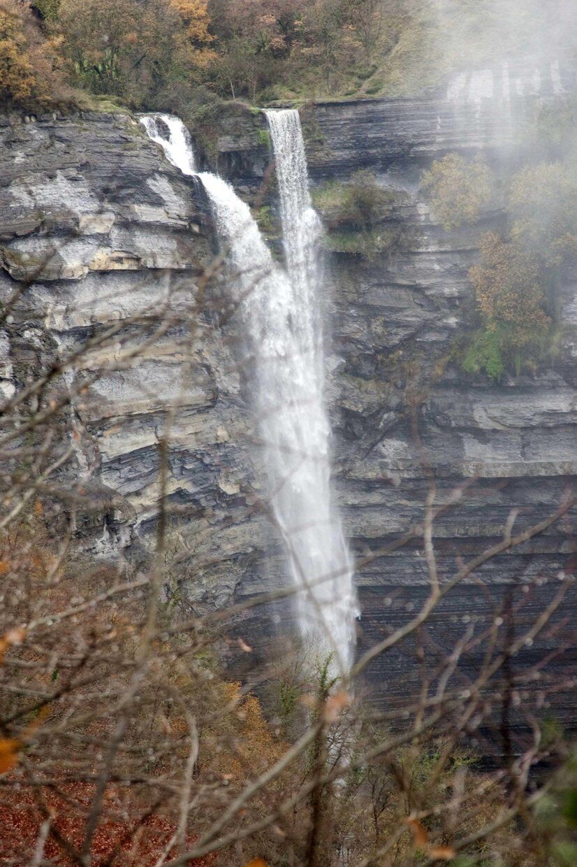 La cascada de Gujuli.