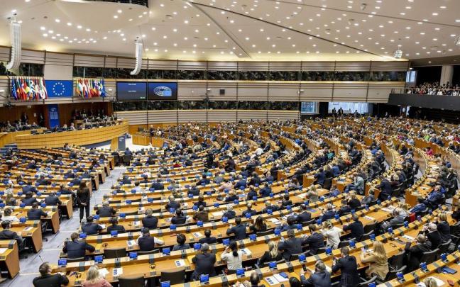 Una sesión en el Parlamento Europeo. / EFE Una sesión en el Parlamento Europeo.