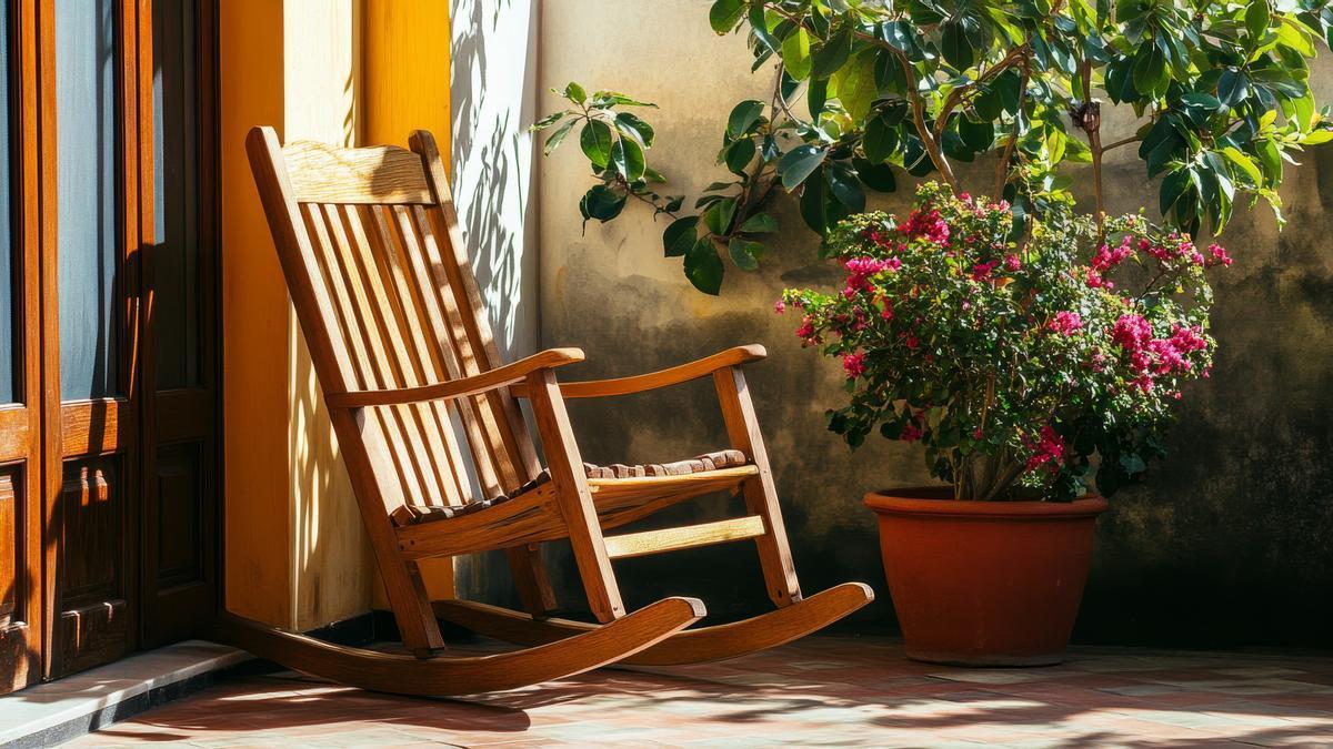 Un espacio exterior pequeño pero bien resuelto.