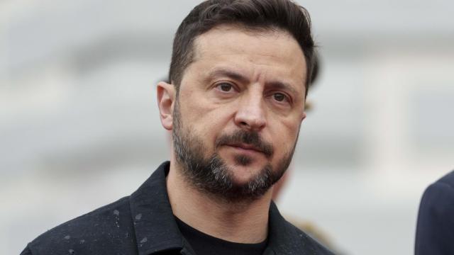 El presidente de Ucrania, Volodimir Zelenski.