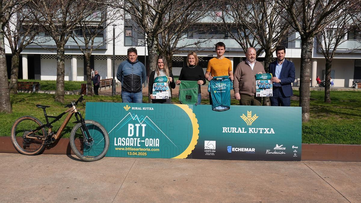 Presentación de la Travesía BTT Lasarte-Oria