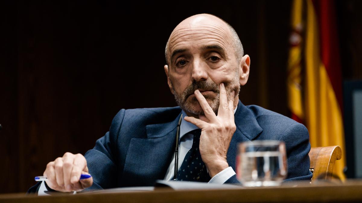 El empresario Julio Martínez en su comparencia ante la Comisión de Investigación del ‘caso Koldo’