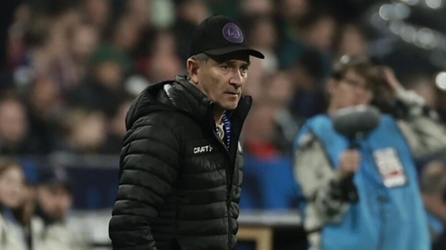 Philippe Montanier, durante la final de Copa entre Toulouse y Nantes. / CHRISTOPHE PETIT TESSON