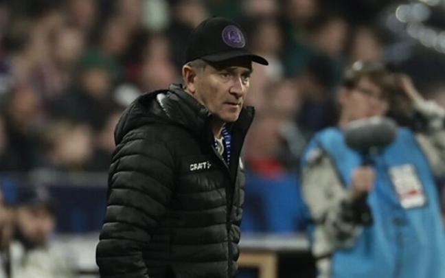 Philippe Montanier, durante la final de Copa entre Toulouse y Nantes. / CHRISTOPHE PETIT TESSON