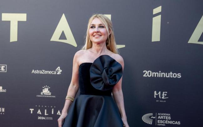 La presidenta de la Academia de las Artes Escénicas, Cayetana Guillén Cuervo, en la alfombra roja