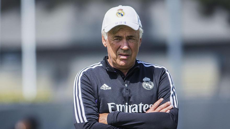 Carlo Ancelotti, entrenador del Real Madrid.