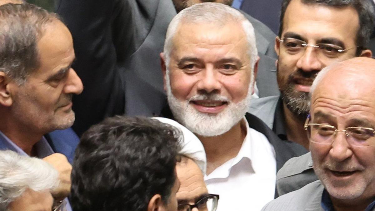 Ismail Haniyeh, líder político de Hamás.