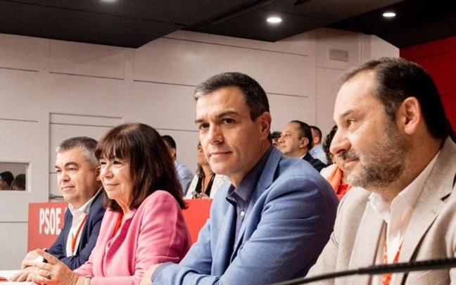 Reunión del Comité Federal del PSOE en 2019.