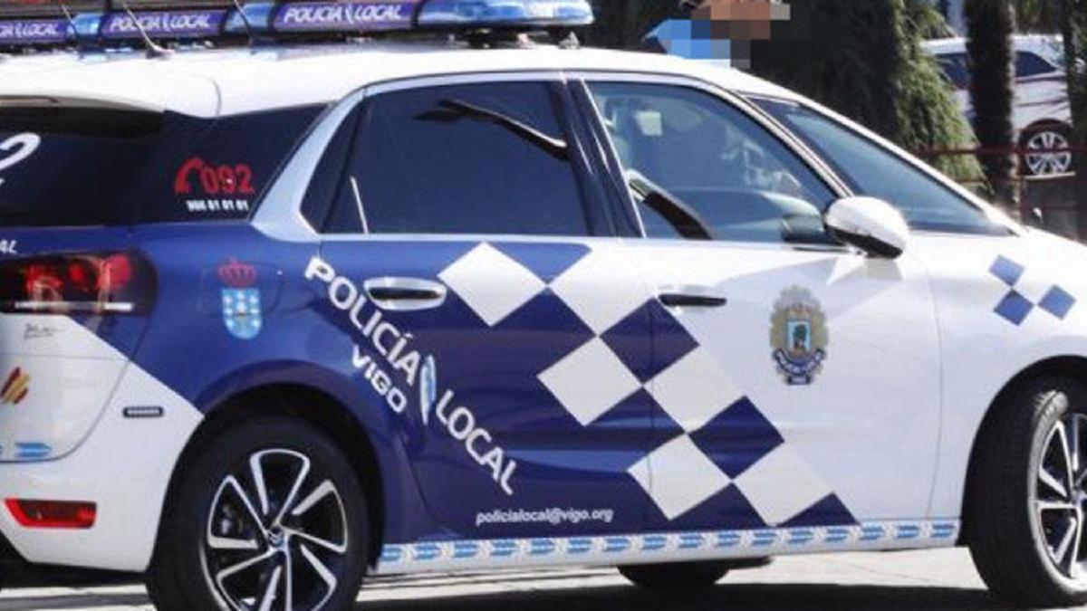 Vehículo de la Policía Local de Vigo