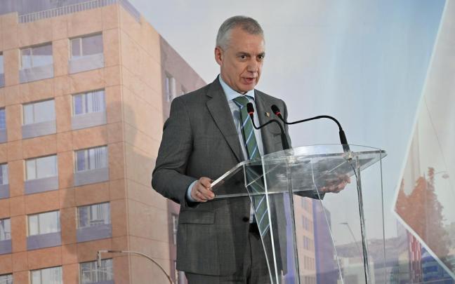 El lehendakari, Iñigo Urkullu, en un acto anterior El lehendakari, Iñigo Urkullu, en un acto anterior