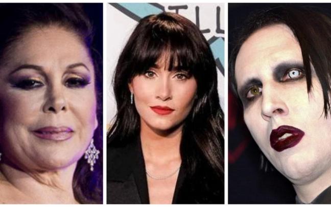 Isabel Pantoja, Aitana y Marilyn Manson.