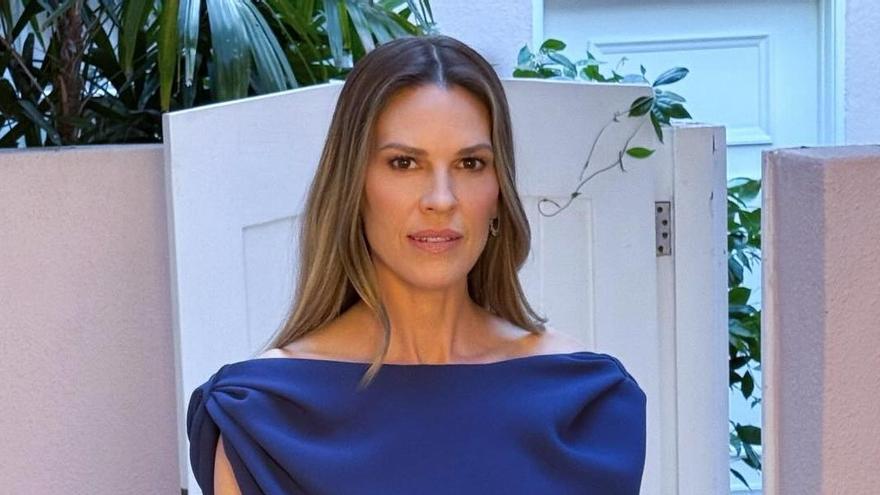 Hilary Swank reaccionó con inteligencia ante las peticiones de un fan.