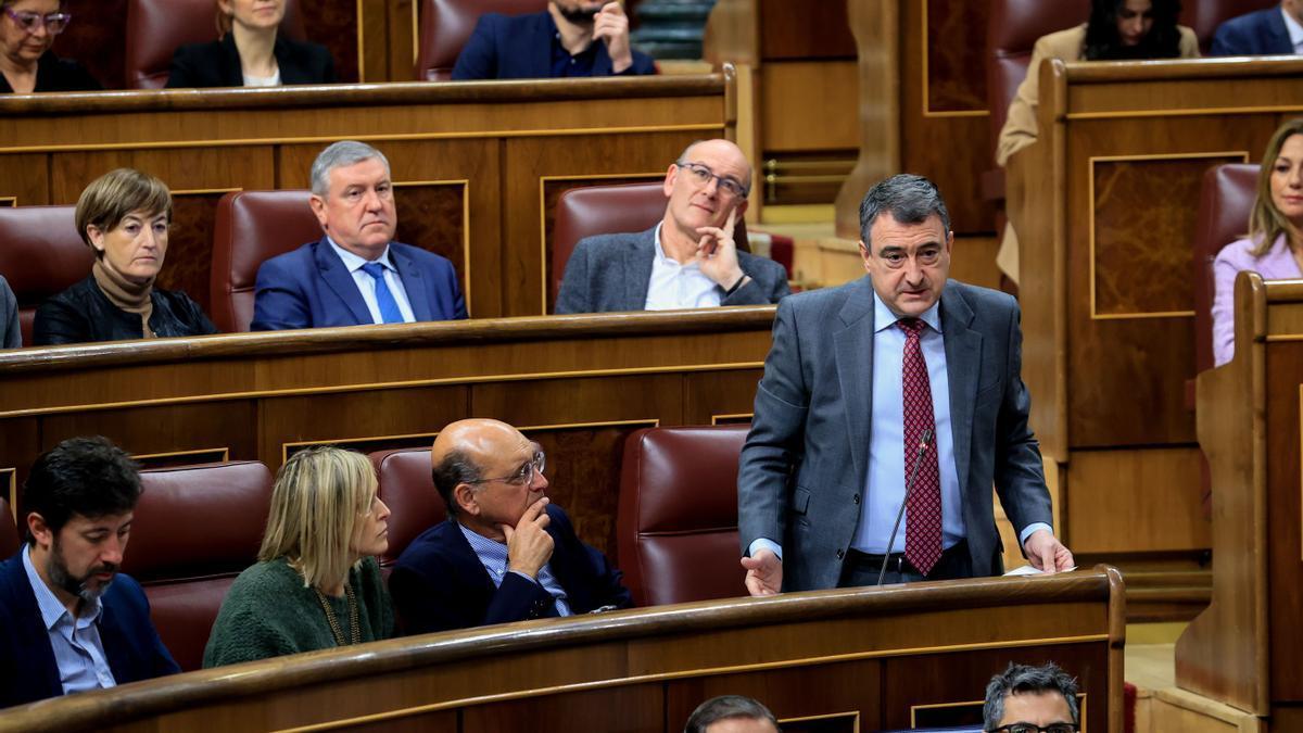 El portavoz del PNV en el Congreso, Aitor Esteban